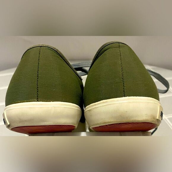 Sea Vees Army Issue Low Std Womens Sz 9 Olive Nylon Lace Up Shoes Sneakers - Picture 9 of 15